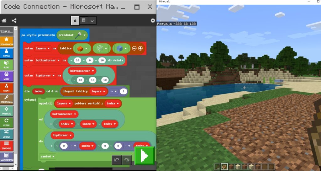 Minecraft Make Code